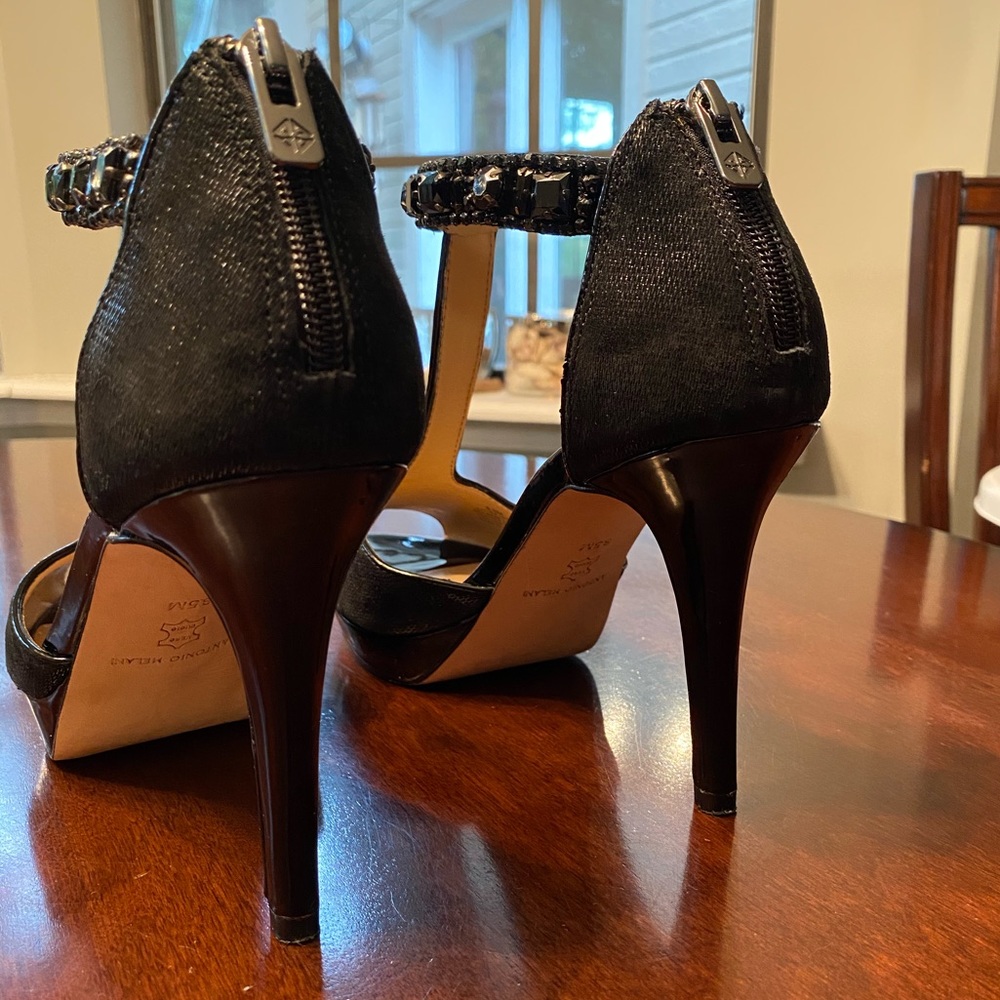 ANTONIO MELANI Black Heels - Picture 6 of 6